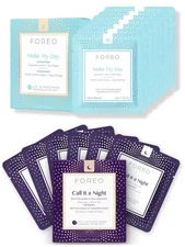Foreo UFO Activated Mask Sheets, Make My Day / Call It A Night, 7pc, Exp 05/2028