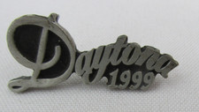 1999 Daytona Bike Week Biker Pewter Event Pin w/Clutch Back Made in USA