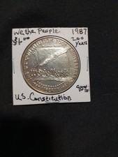 We The People  - U.S. Constitution  - 200 Anniversary  - 90% Silver  - 27 Grams 80.64 per troy oz