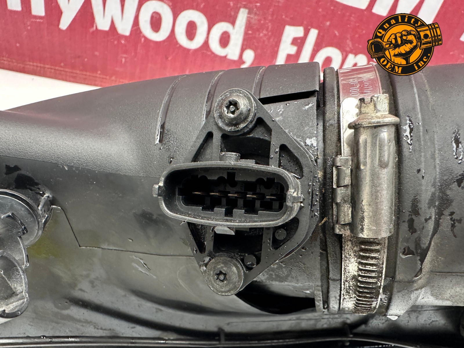 2005-2008 PORSCHE 911 3.8 ENGINE AIR INTAKE CLEANER FILTER BOX ASSEMBLY OEM 36k