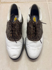 Footjoy Dryjoy Mens Leather Saddle Golf Shoes...
