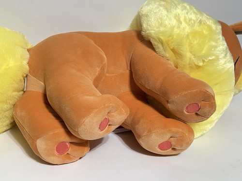 Large Sleeping Flareon Plush Pokémon Jazwares 18" Official New with Tag - Picture 10 of 14