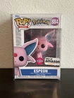 NEW! Pokémon Funko 884 Flocked Espeon Amazon Exclusive!