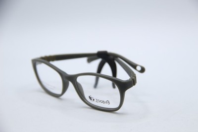 NEW ZOOBUG ZB 1024 046 GRAY BLACK AUTHENTIC FRAMES EYEGLASSES 48-16