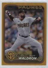 2024 Topps Series 1 Gold Foil Matt Waldron #162 11ur