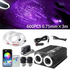 32w Starlight Headliner Kit Twinkle Meteor Fiber Optic Star Lights For Car Roof