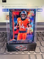 COURTLAND SUTTON 2025 Topps Chrome Football Radiating Refractor SSP🔥IN HAND🔥