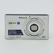 Sony Cyber-shot DSC-W320 Digital Camera 14.1MP English Tested all Good