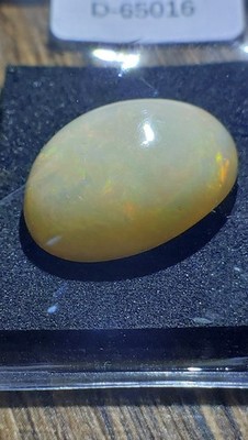 11.67 Ct Natural Ethiopian Welo Opal IGE Certified & Sealed Oval Cabochon