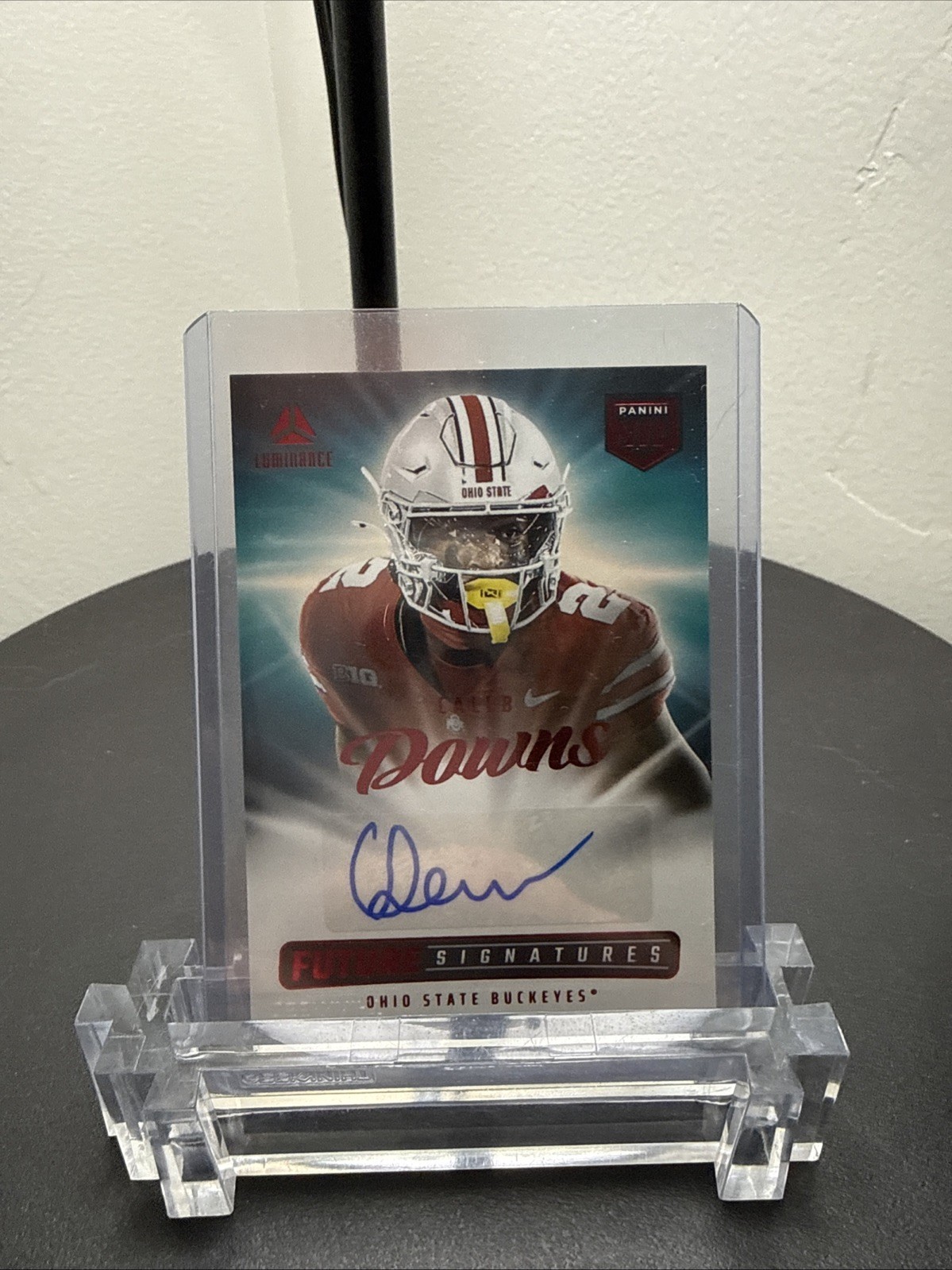 2025 Luminance NIL Auto Caleb Downs Future Signatures Gold #NIL-CDS Buckeyes 📈