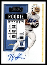 2020 Contenders Rookie Ticket K.J. Hill Rookie Auto Los Angeles Chargers #223