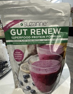 Suzanne Somers GUT RENEW Superfood Protein Formula 10.58 oz Exp. 07/26  