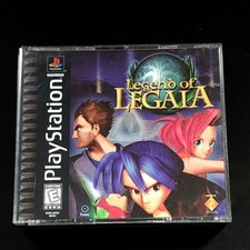 Legend of Legaia PS1 Disc & Case - No Manual -  Black Label