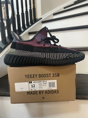 Adidas Yeezy Boost 350 V2 Yecheil Non-Reflective - Men s Sz 12 - Women s Sz 13.5