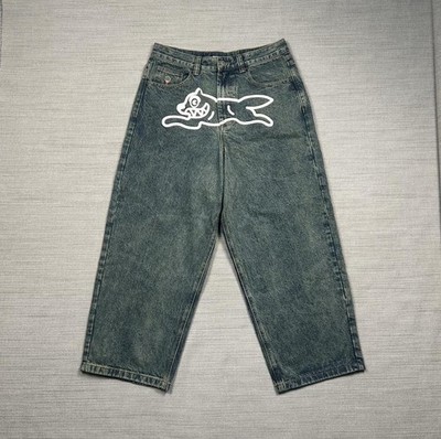 Icecream Triple Scoop Running Dog Jeans Baggy Denim Pharrell BBC