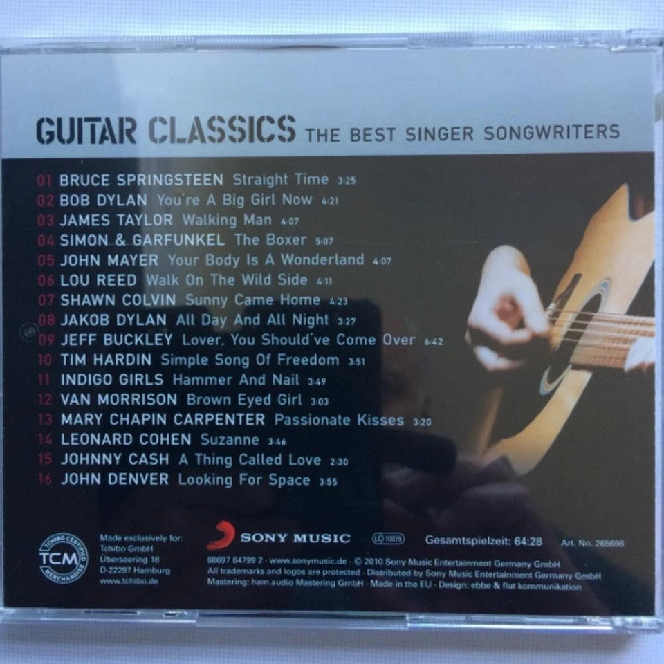Guitar Classics (The Best Singer Songwriters) Various CD Free UK P&P Audio CD - Image 4 of 4