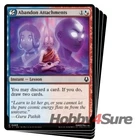 Abandon Attachments X4 M/NM Magic: The Gathering MTG Avatar: The Last Airbender