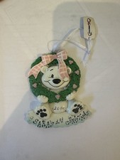 Personalized Christmas Tree Ornaments Bear Baby  s First Christmas Ornament