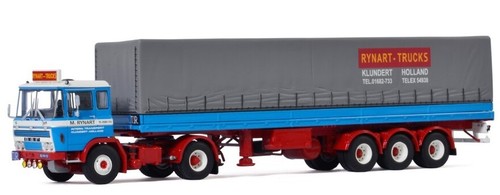 WSI 1/50 – Camion Plateau DAF 3600 ATI 4x2 Pour BIALEK, Modèle Neuf