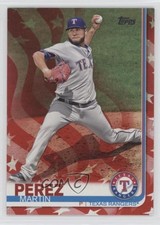 2019 Topps Independence Day 41/76 Martin Perez #219 00hi