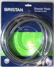 Bristan HOS 150CCE01 C 1.5m Cone to Cone Std Bore Shower Hose Easy Clean Chrome