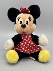 Vintage Disneyland Walt Disney World Minnie Mouse Plush 7” Stuffed Animal READ