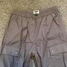 Women’s Grey Cargo Trousers Size S/M Tk Maxx