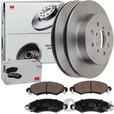 NK BREMSSCHEIBEN 253mm + BELÄGE VORNE PASSEND FÜR OPEL AGILA JUSTY IGNIS WAGON R