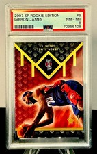 LEBRON JAMES 2007 UPPER DECK NM/MT SP ROOKIE EDITION #9 PSA 8 LOOK!