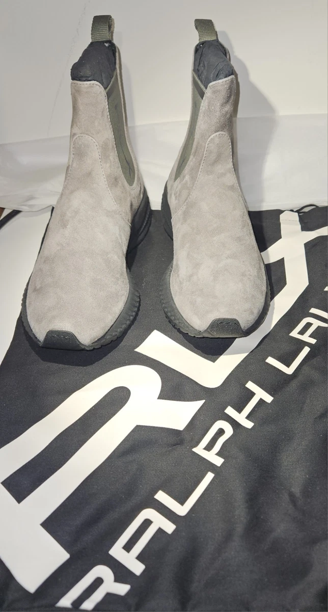 RALPH LAUREN RLX Men\'s Gray Suede Sock Sneaker Boots 5.5D NIB Dustbag Box RLX Ralph Lauren | Shoes | Ralph Lauren Rlx Mens Gray Suede  main image 2