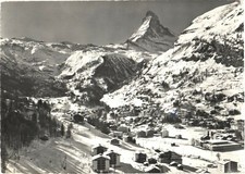 Picturesque View of Zermatt With Matterhorn, Alps, Switzerland Postcard