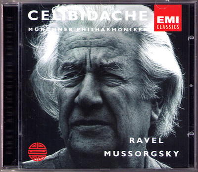Sergiu CELIBIDACHE: MUSSORGSKY Pictures at an Exhubition RAVEL Bolero CD Munich