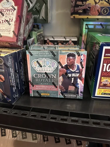 2019-20 Panini Crown Royale Basketball Hobby Box Kaboom 
