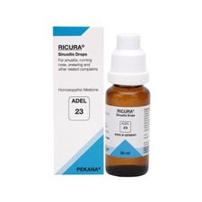 Pack of 5 ADEL 23 Ricura Drop For Sinusitis, Running Nose And Sneezing FS