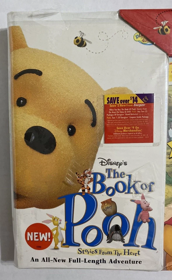 NEW/SEALED The Book of Pooh and Bonus Pooh Birthday Video VHS - Image 3 of 4