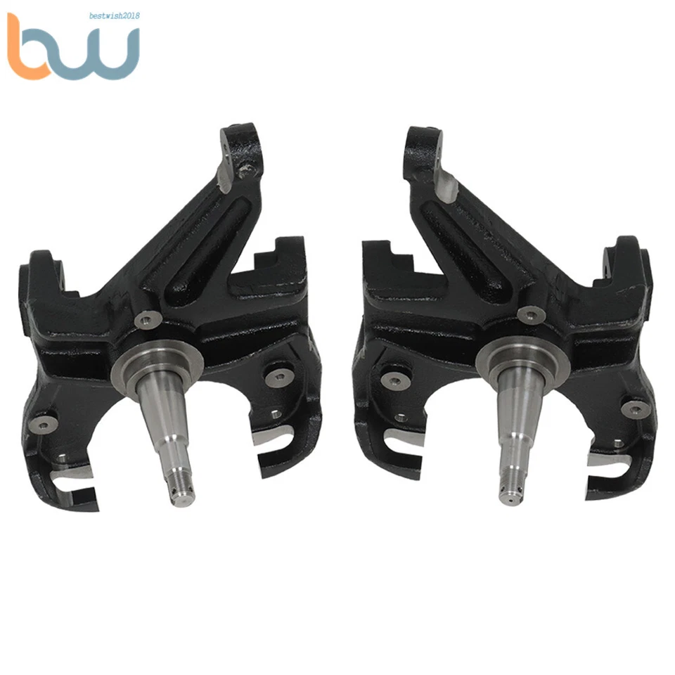 For 1963-1970 Chevrolet C10 Pickup Suburban 2.5" Drop Spindles Suspension 2WD - Image 4 of 4