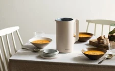 Recolte Auto Cooking Pot  " Cream White " Soy Milk & Soup Maker AC100V 600ml