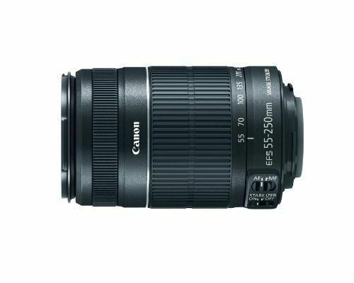 Canon EF-S 55-250mm F/4-5.6 IS Telephoto Zoom Lens Model 2044B002 Brand NEW! - Picture 1 of 1