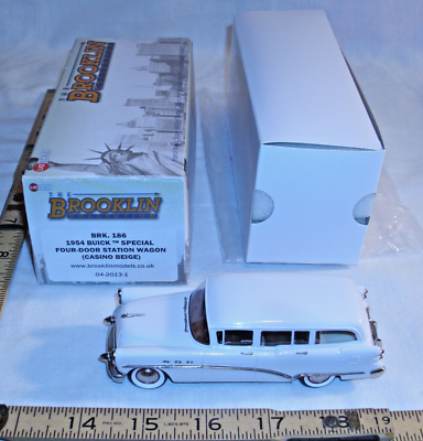 BROOKLIN MODELS 1954 BUICK SPECIAL WAGON DIE CAST MODEL TOY 1:43