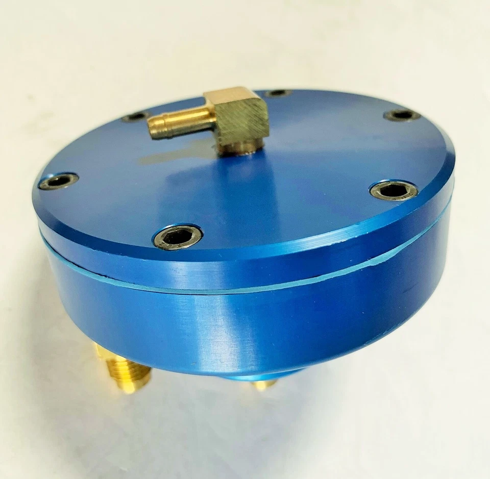 MEGAN Racing 3:1 Universal Fuel Pressure Regulator V3 Blue MR-FPR-V3-B - Image 2 of 2