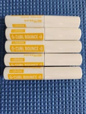 5x Maybelline The Colossal Curl Bounce Mascara VERY BLACK 0.15oz/4.5ml each