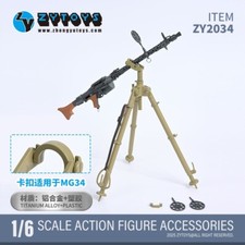 1/6 Scale Solider Doll Air Defense Tripod Weapons Models Toys WWII 12in Figures