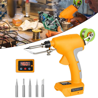 Cordless Soldering Iron for Dewalt 20V Battery Quick Preheat Soldering Iron Kit
