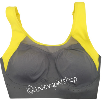 M&S Ladies Bra Sports Grey Mix Extra High Impact Non Wired Goodmove BNWT Marks