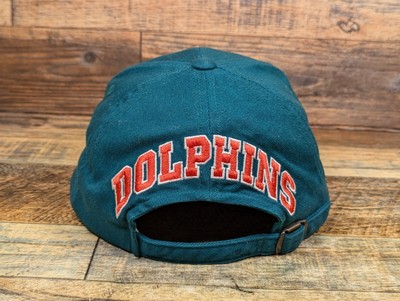 Vintage Miami Dolphins Blockhead American Needle Strapback Hat Cap 