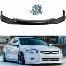 For 08 09 10 2008 2009 2010 Accord Mugen Style ADD-ON Front Bumper Lip Spoiler