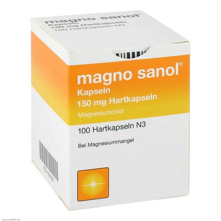 Magno Sanol Hartkapseln · 100 St · PZN 01834291