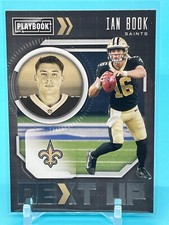 Ian Book NXT-IBO NEXT UP INSERT 2021 Panini Playbook Football Card SAINTS