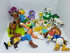 Vintage Assorted Mixed Lot of (15) PVC Figures  90s Vinyl Awesome!