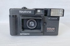 Rare Vintage Keystone Everflash Automatic 3580 35mm Film Camera.